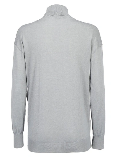 Shop Tom Ford Turtleneck Sweater In Grey