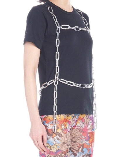 Shop Comme Des Garçons Chain T In Black