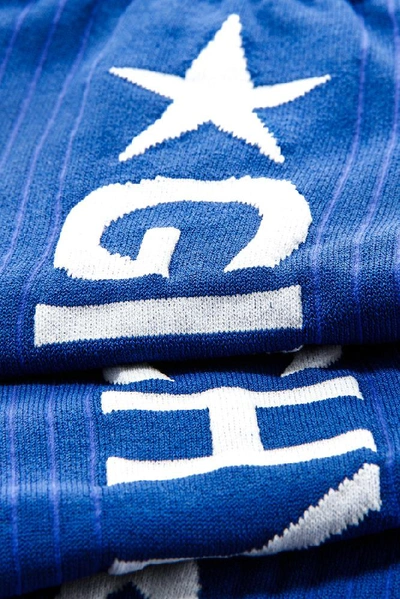 Shop Givenchy Star Logo Socks In Blue