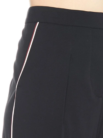 Shop Stella Mccartney Wide Leg Split Pants In Black