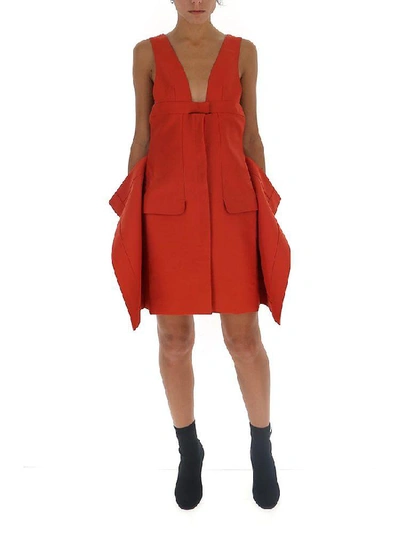 Shop Jacquemus La Robe Lecci Mini Dress In Red