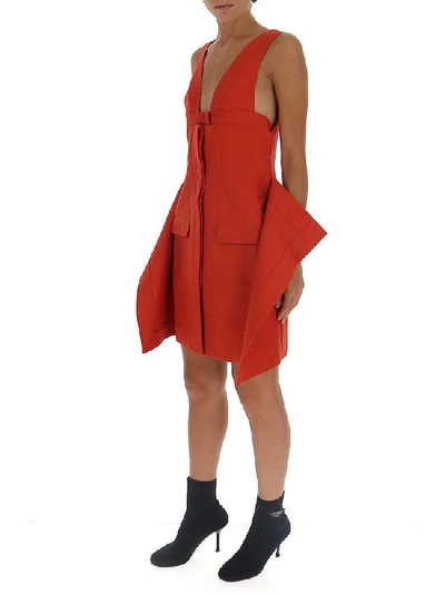 Shop Jacquemus La Robe Lecci Mini Dress In Red