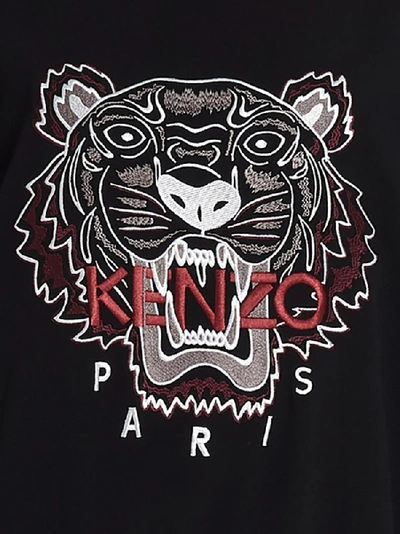 Shop Kenzo Tiger Embroidered Sweatshirt In Multi