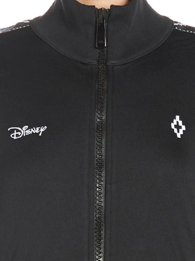 Shop Marcelo Burlon County Of Milan Embroidered Logo Disney Jacket In Black