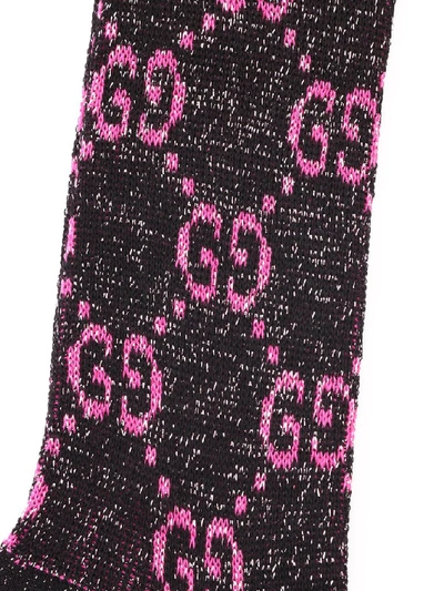 Shop Gucci Gg Signature Socks In Multi