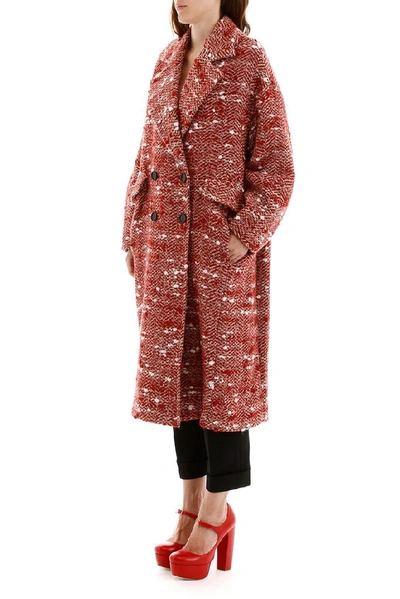 Shop Ulla Johnson Harden Coat In Red