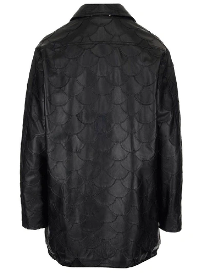 Shop Golden Goose Deluxe Brand Petal Work Jacket In Black