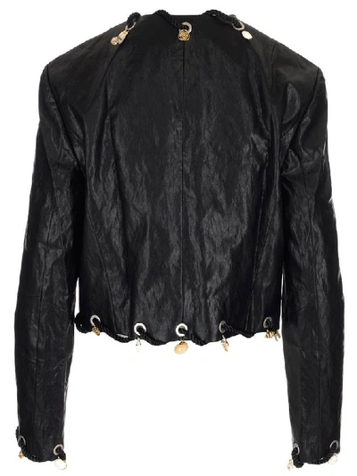 Shop Rejina Pyo Embellished Jacket In Black