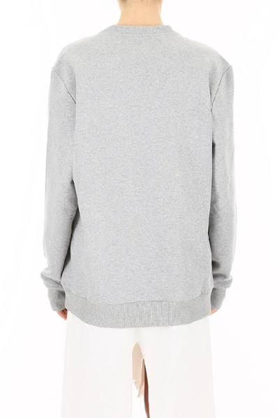 Shop Alyx 1017  9sm Printed Sweater In Grey