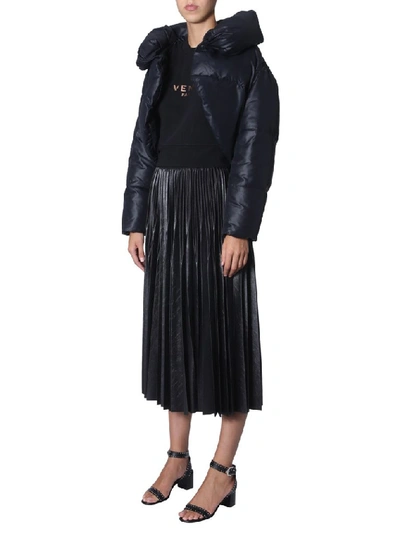 Shop Givenchy Bolero Down Jacket In Black
