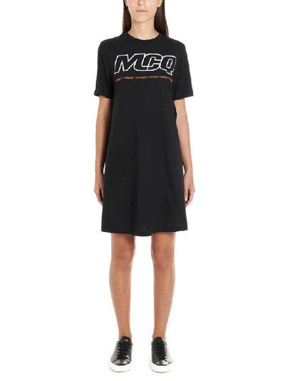 Shop Mcq By Alexander Mcqueen Mcq Alexander Mcqueen Logo Print T In Black