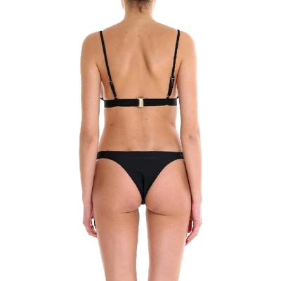 Shop Chiara Ferragni Flirting Print Bikini In Black