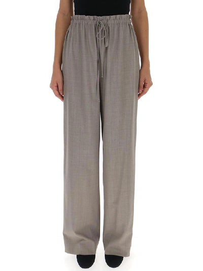 Shop The Row Drawstring Casual Pants In Grey