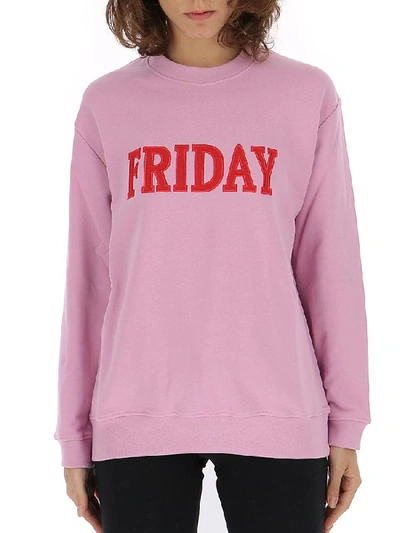 Shop Alberta Ferretti Friday Sweater In Pink