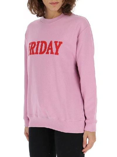 Shop Alberta Ferretti Friday Sweater In Pink