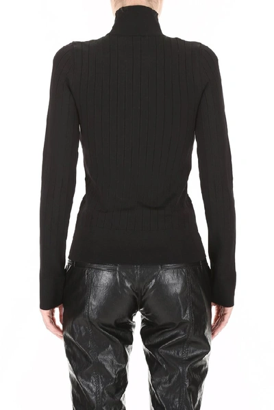 Shop Lanvin Turtleneck Sweater In Black