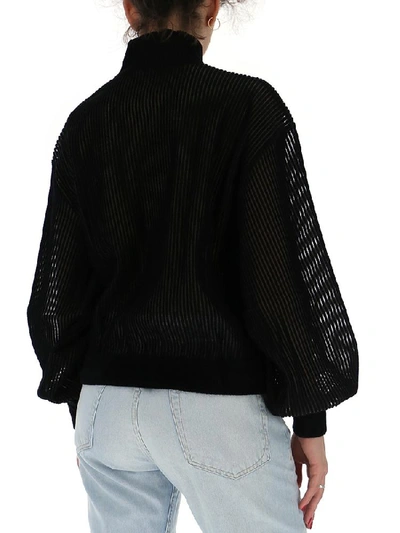 Shop Givenchy Signature Turtleneck Sweater In Black