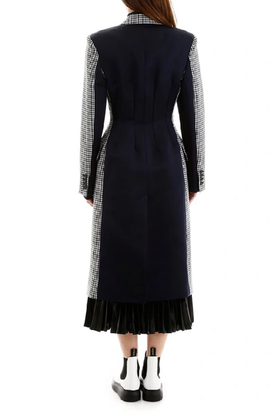 Shop Alexander Mcqueen Houndstooth Coat In Multi