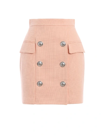 Shop Balmain Double In Pink