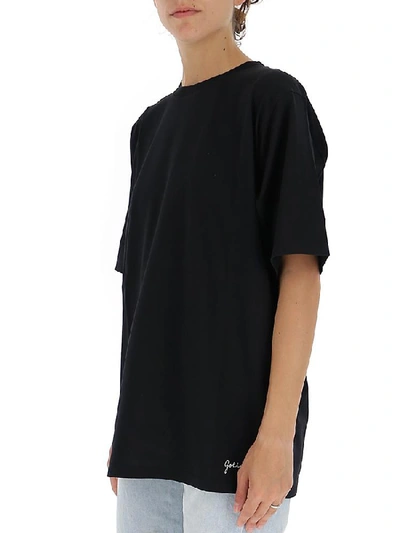 Shop Golden Goose Deluxe Brand Back Logo T In Black