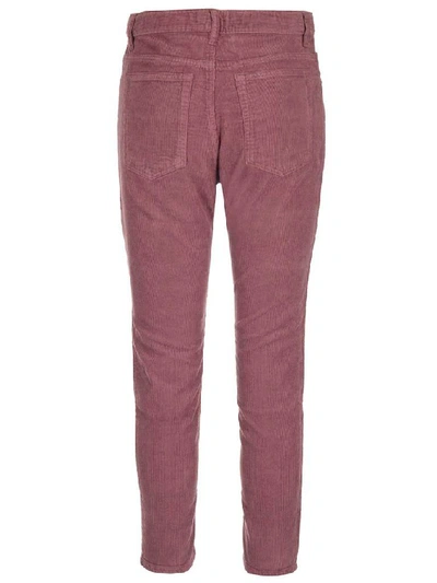 Shop Isabel Marant Étoile Skinny Corduroy Jeans In Pink