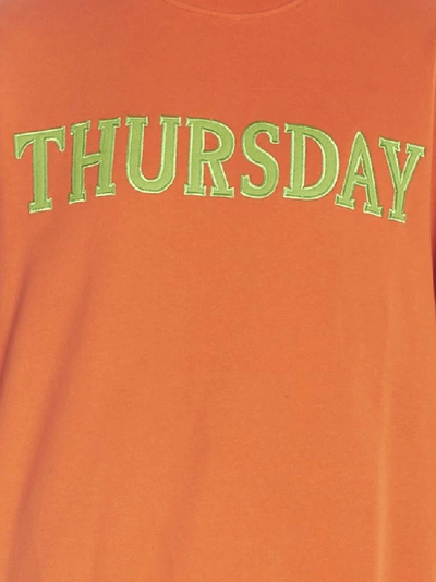 Shop Alberta Ferretti Thursday Sweater In Orange