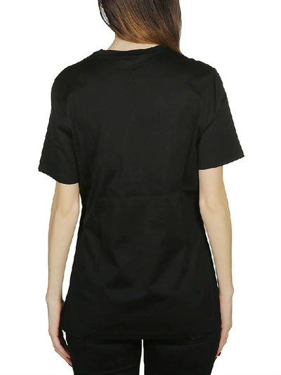 Shop Versace Printed T In Black