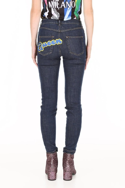 Shop Dolce & Gabbana Audrey Jeans In Blue