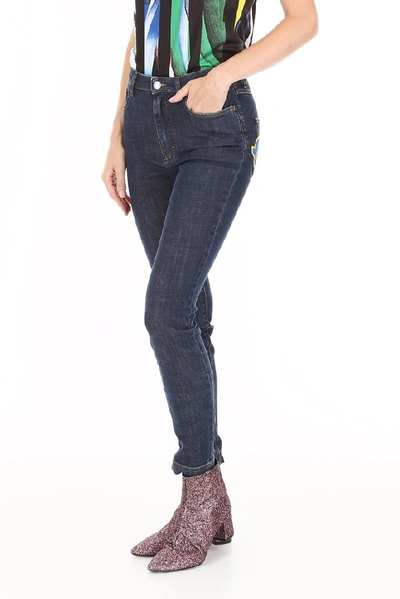 Shop Dolce & Gabbana Audrey Jeans In Blue