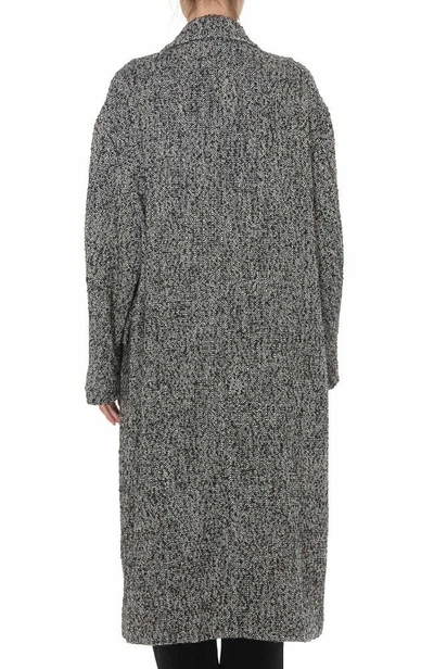 Shop Isabel Marant Étoile Habra Coat In Grey