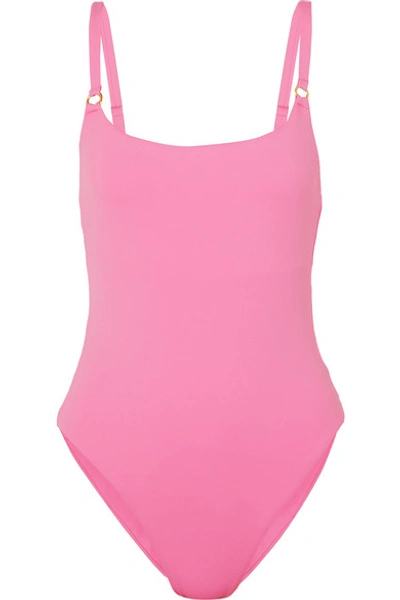 Shop Melissa Odabash Tosca Swimsuit In Pink