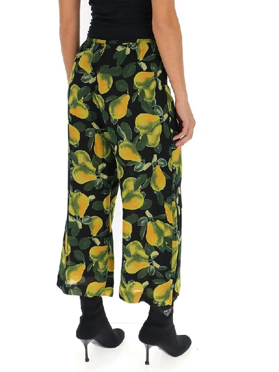 Shop Marc Jacobs Printed Cropped Trousers In Multi