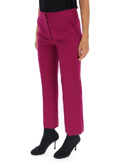 Shop Stella Mccartney Carlie Pants In Purple
