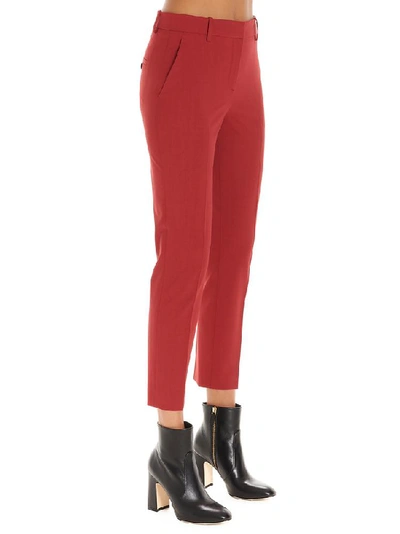 Shop Theory Capri Pants In Red