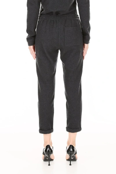 Shop Brunello Cucinelli Relaxed Joggers In Black