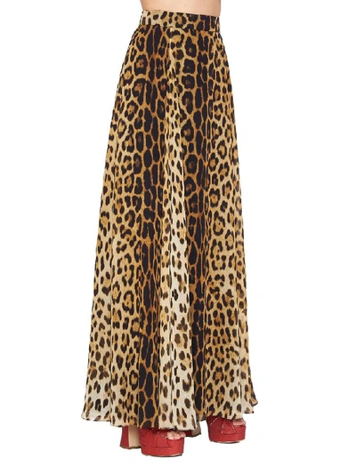 Shop Moschino Leopard Print Dress In Multi