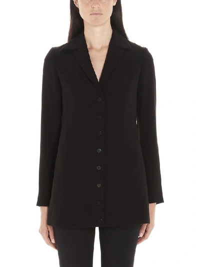 Shop Theory Single Breasted Blazer In Black