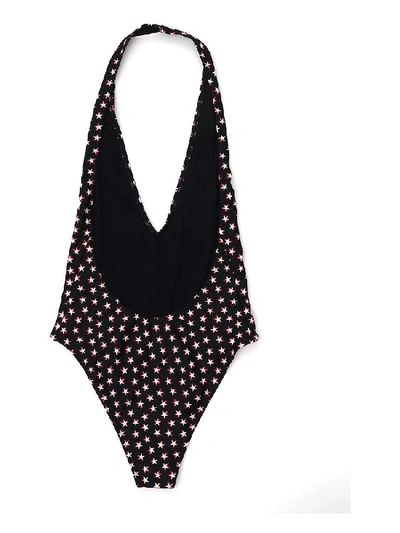 Shop Saint Laurent Star Print One In Black