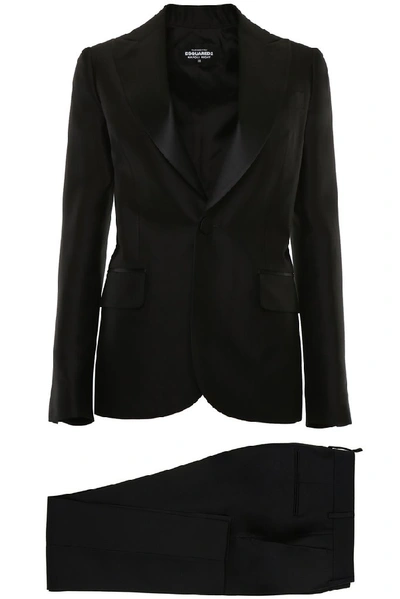 Shop Dsquared2 Two Piece Suit In Black