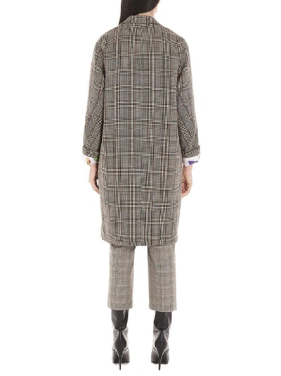 Shop Stella Mccartney Checked Double In Multi