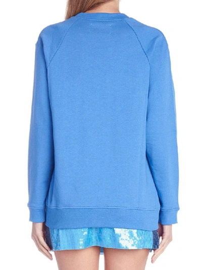 Shop Alberta Ferretti Monday Sweatshirt In Blue