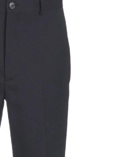 Shop Balenciaga Tailored Slim Fit Pant In Black