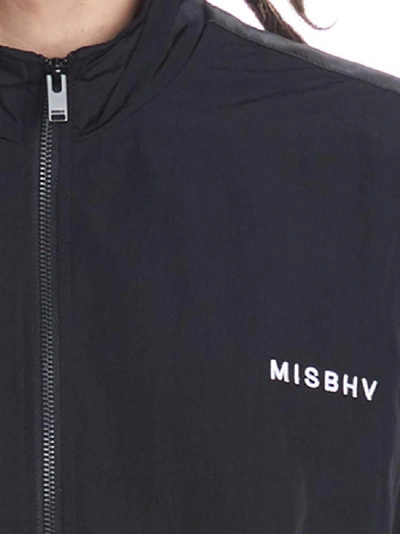 Shop Misbhv Warszawa Track Jacket In Black