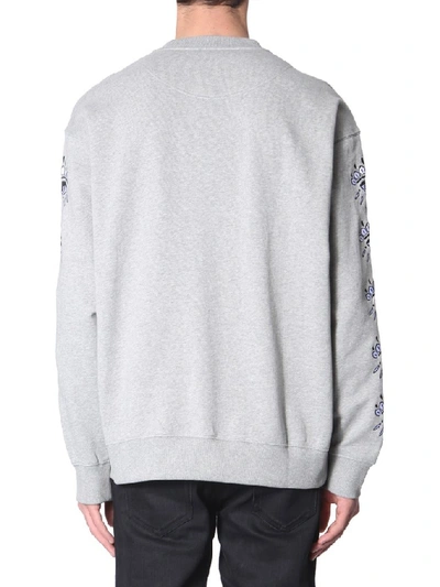 Shop Kenzo Eye Sweatshirt In Grey