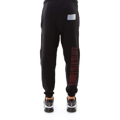 Shop Heron Preston Nasa Print Track Pants In Black