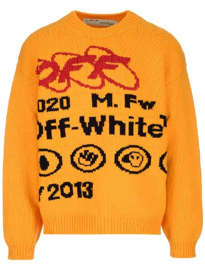 Off-white Industrial Y013 Jumper In Gold | ModeSens