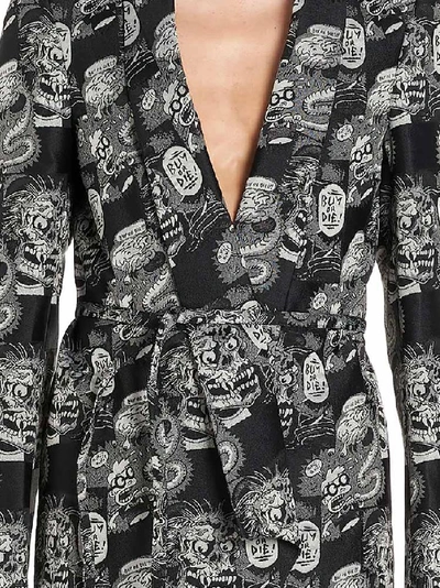 Shop Comme Des Garçons Homme Deux Comme Des Garçons Homme Plus Printed Blazer In Multi