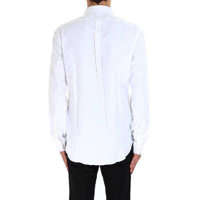 Shop Ralph Lauren Logo Slim Fit Shirt In White