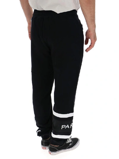 Shop Givenchy Logo Side Stripe Track Pants In Black