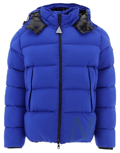 Shop Moncler Willm Hooded Puffer Jacket In Blue